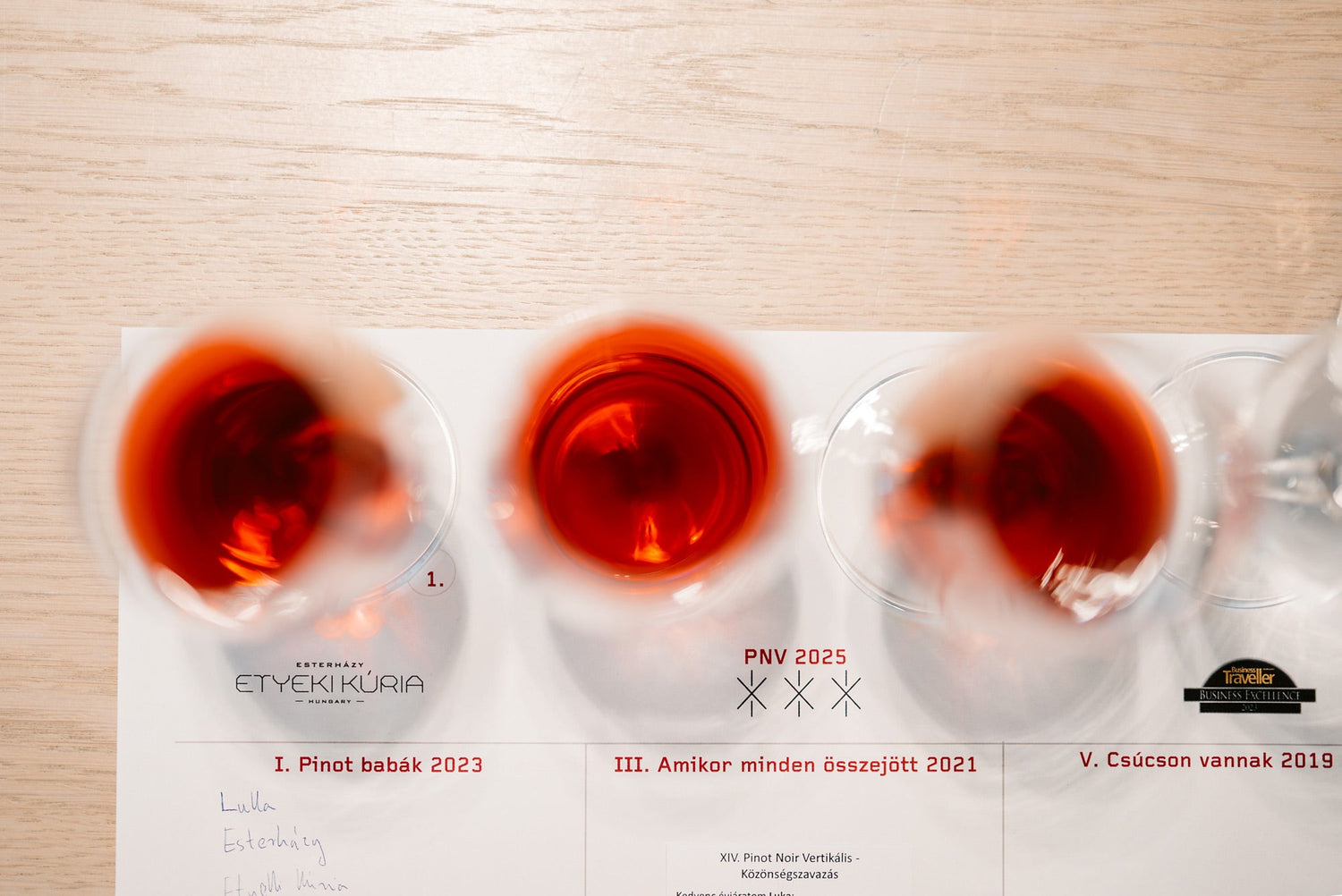 Pinot Noir Vertikális beszámoló 2025